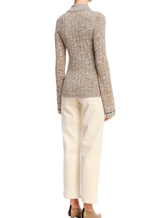 Бежевый свитер JOSEPH: фото 2 - Invogue